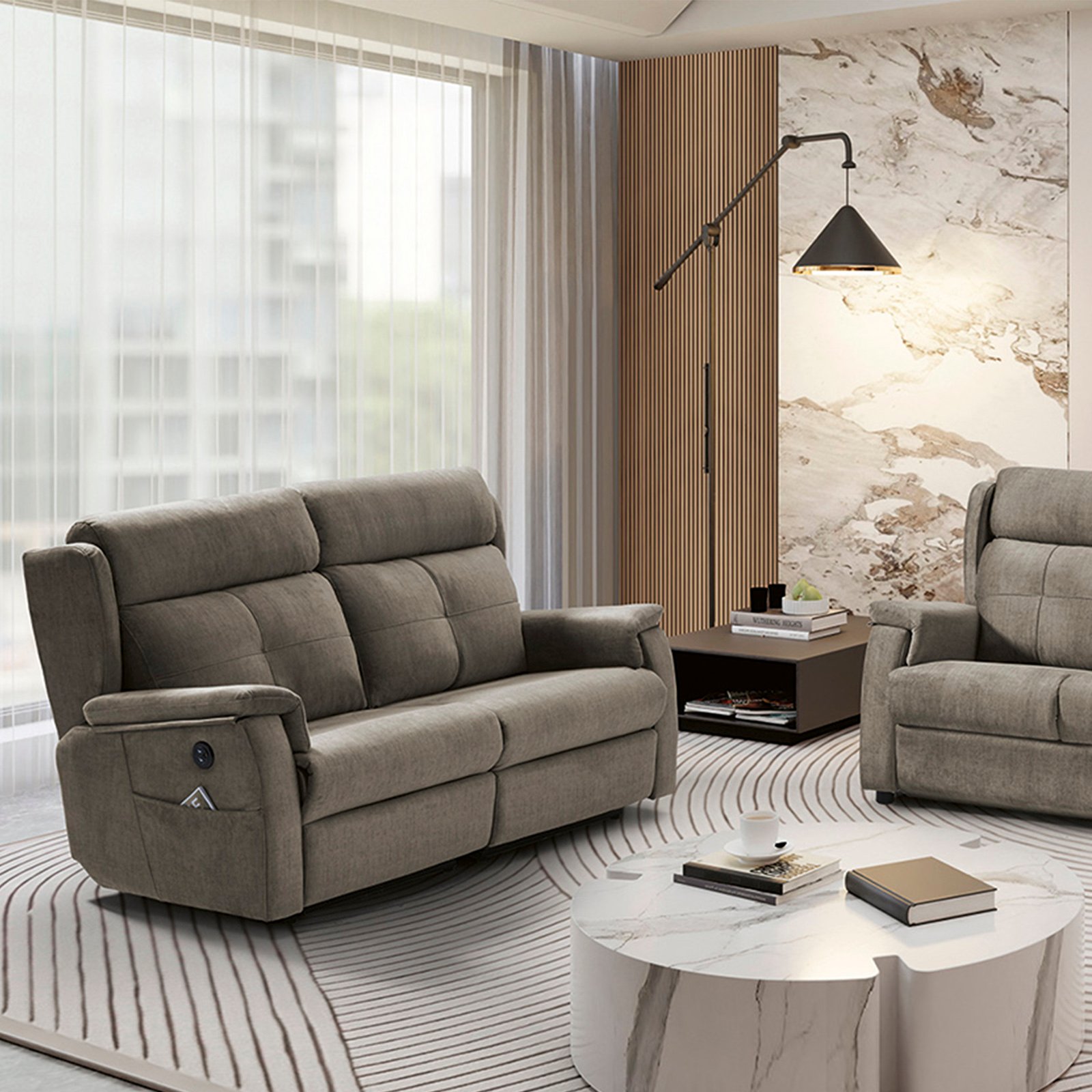 Canapé de relaxation électrique Mopal – gamme Canapé Décor