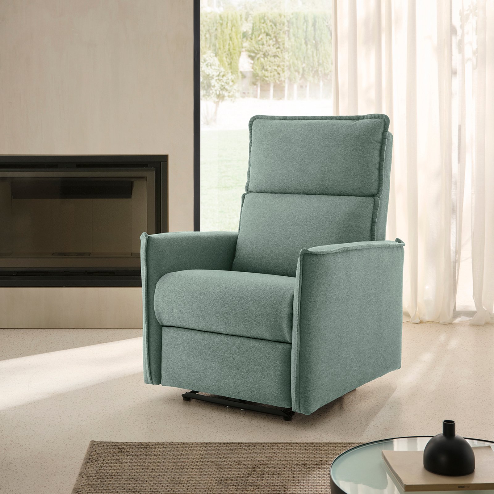 Fauteuil de relaxation électrique Mopal Saul – Canapé Décor Istres Martigues